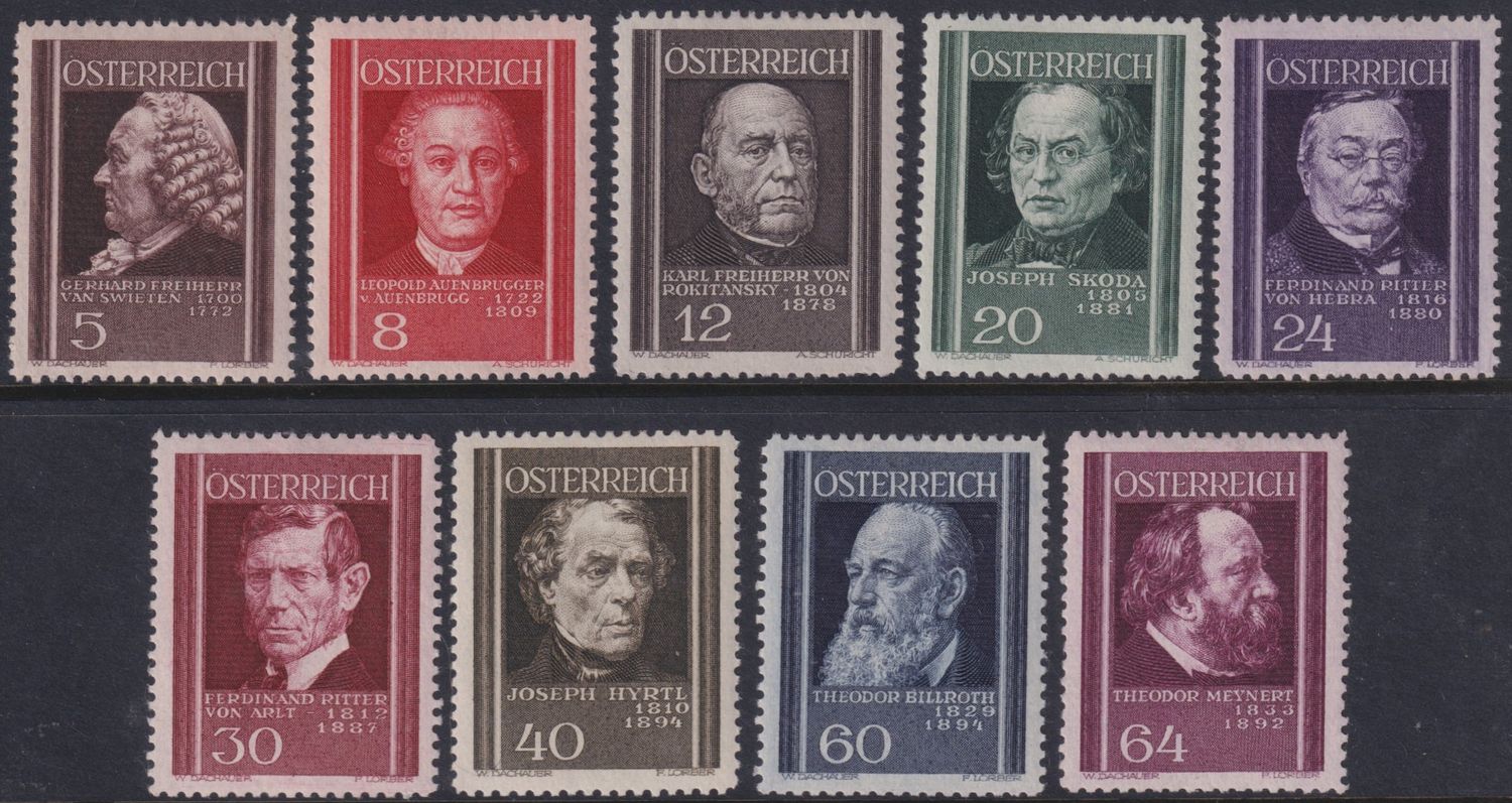 Austria 1937 Austrian Doctors Welfare Funds Set