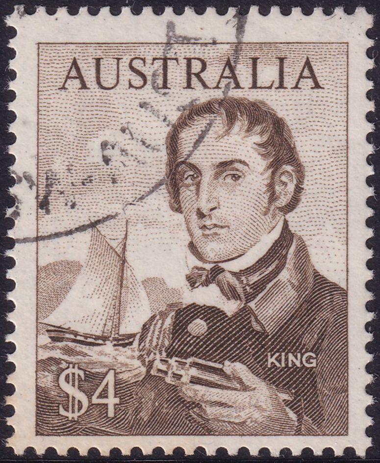 Australia 1966 $4 Navigator CTO Full Gum (1)