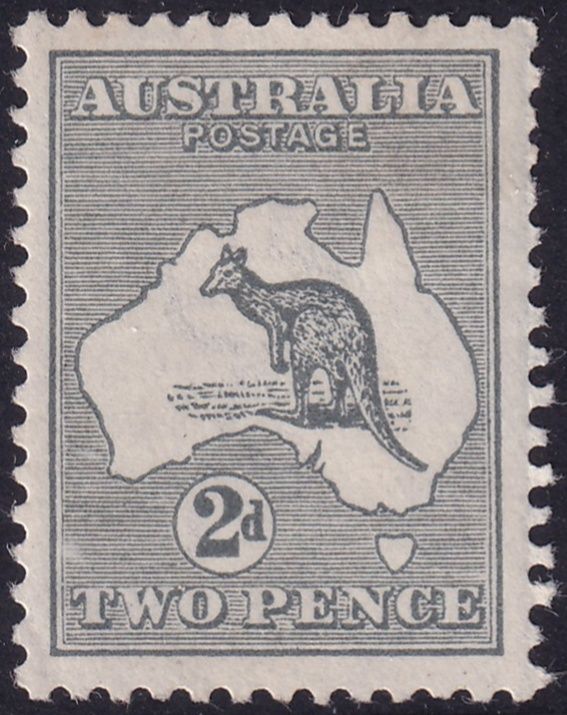 Australia 1915 2d Grey Roo
