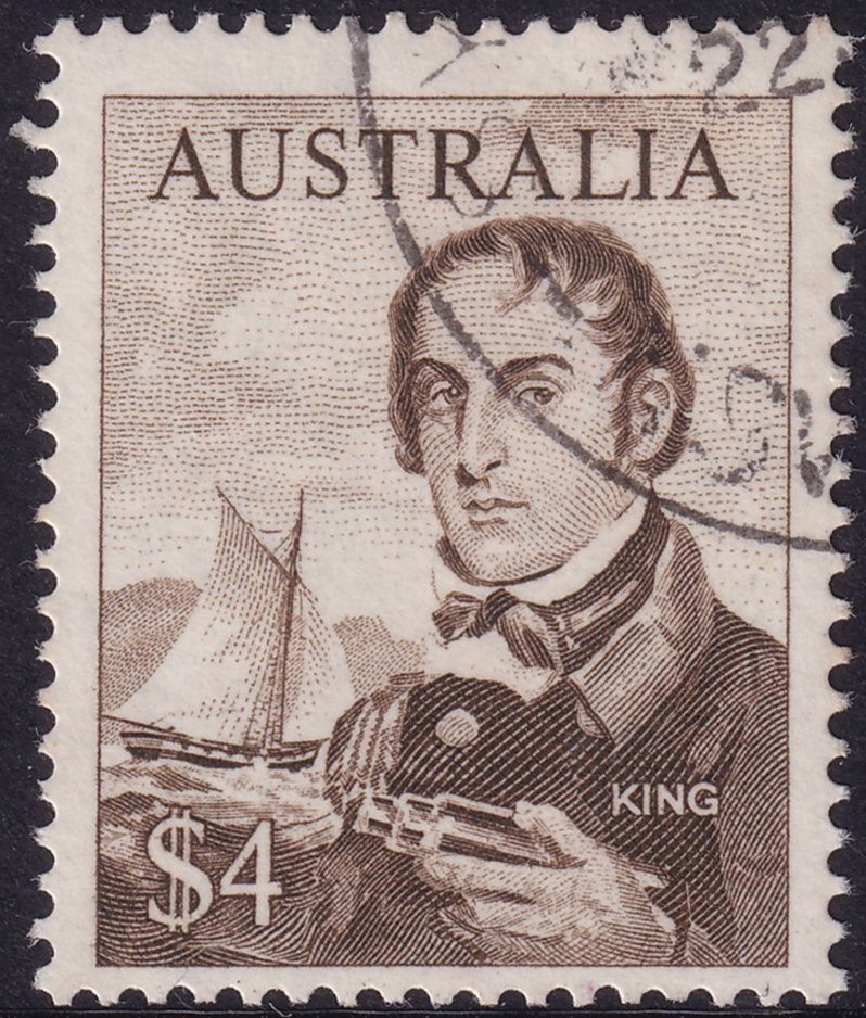 Australia 1966 $4 Navigator CTO Full Gum (2)
