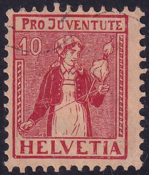 Switzerland 1917 10c Pro Juventute