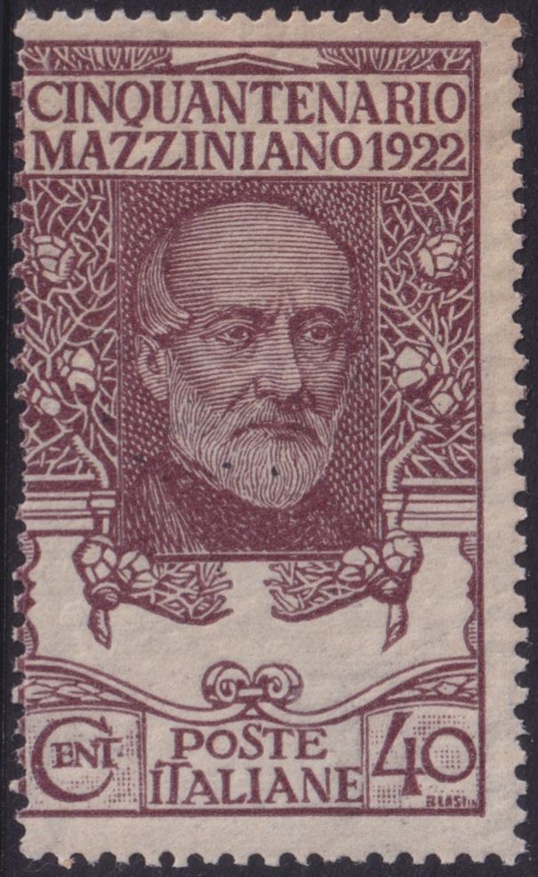 Italy 1922 40c 50th Death Anniversary of Mazzini