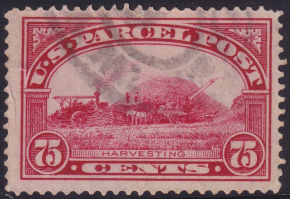 USA 1912 75c Red Parcel Post