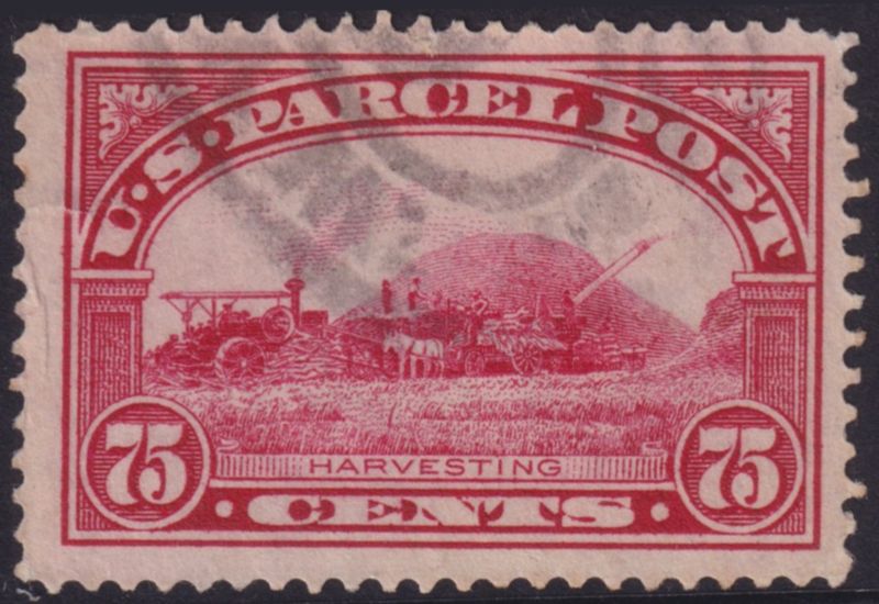 USA 1912 75c Red Parcel Post