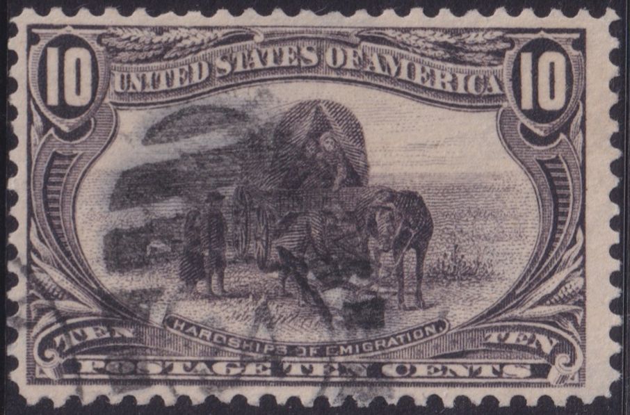 USA 1898 10c Violet Trans-Mississippi