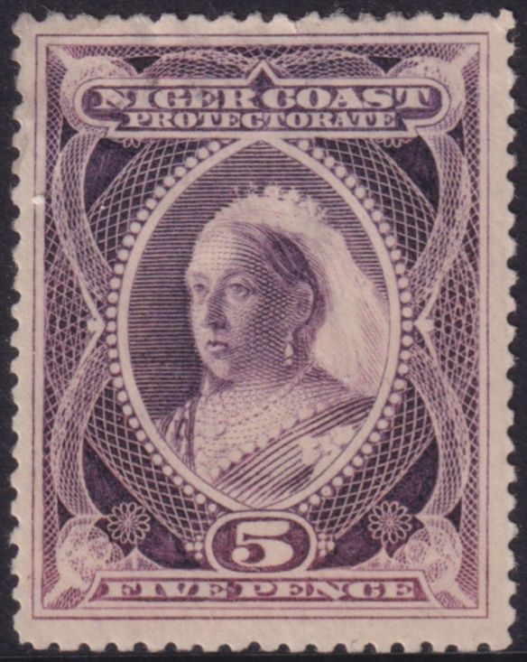 Niger Coast 1894 5d Purple