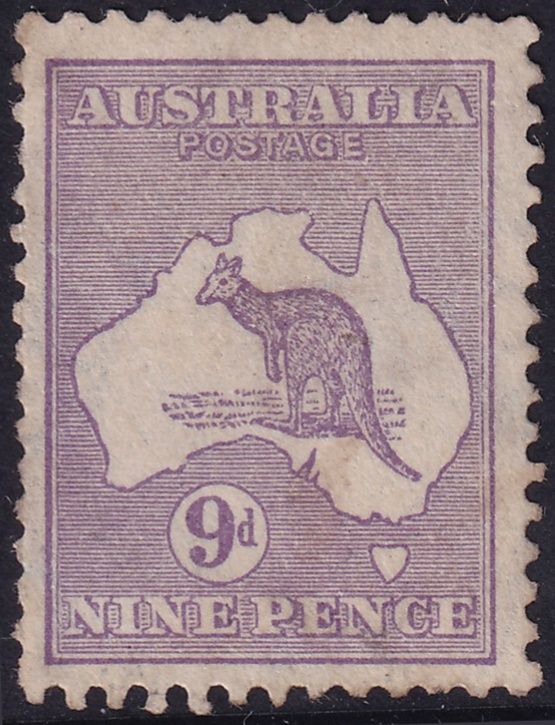 Australia 1915 9d Violet Roo