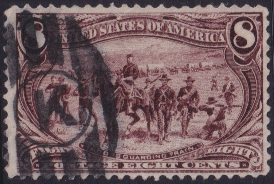 USA 1898 8c Purple Trans-Mississippi