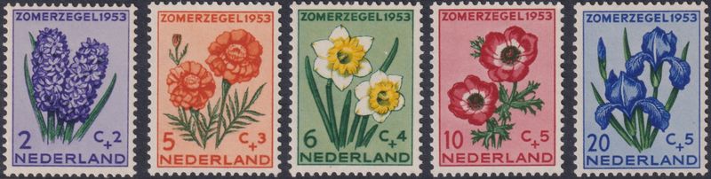 Netherlands 1953 Cultural and Social Relief Fund Set