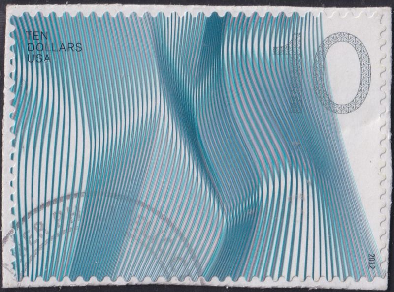 USA 2012 $10 Waves of Colour