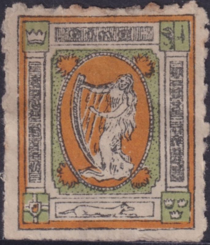 Ireland 1907-16 Sinn Fein Propaganda Label