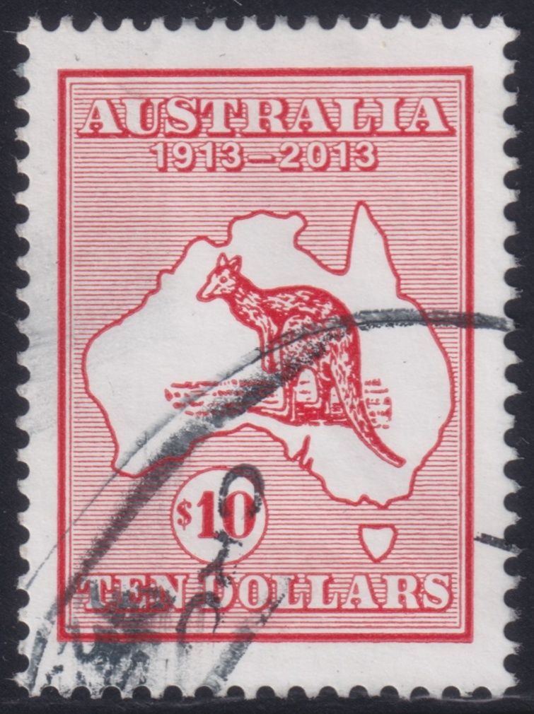 Australia 2013 $10 Kangaroo Centenary