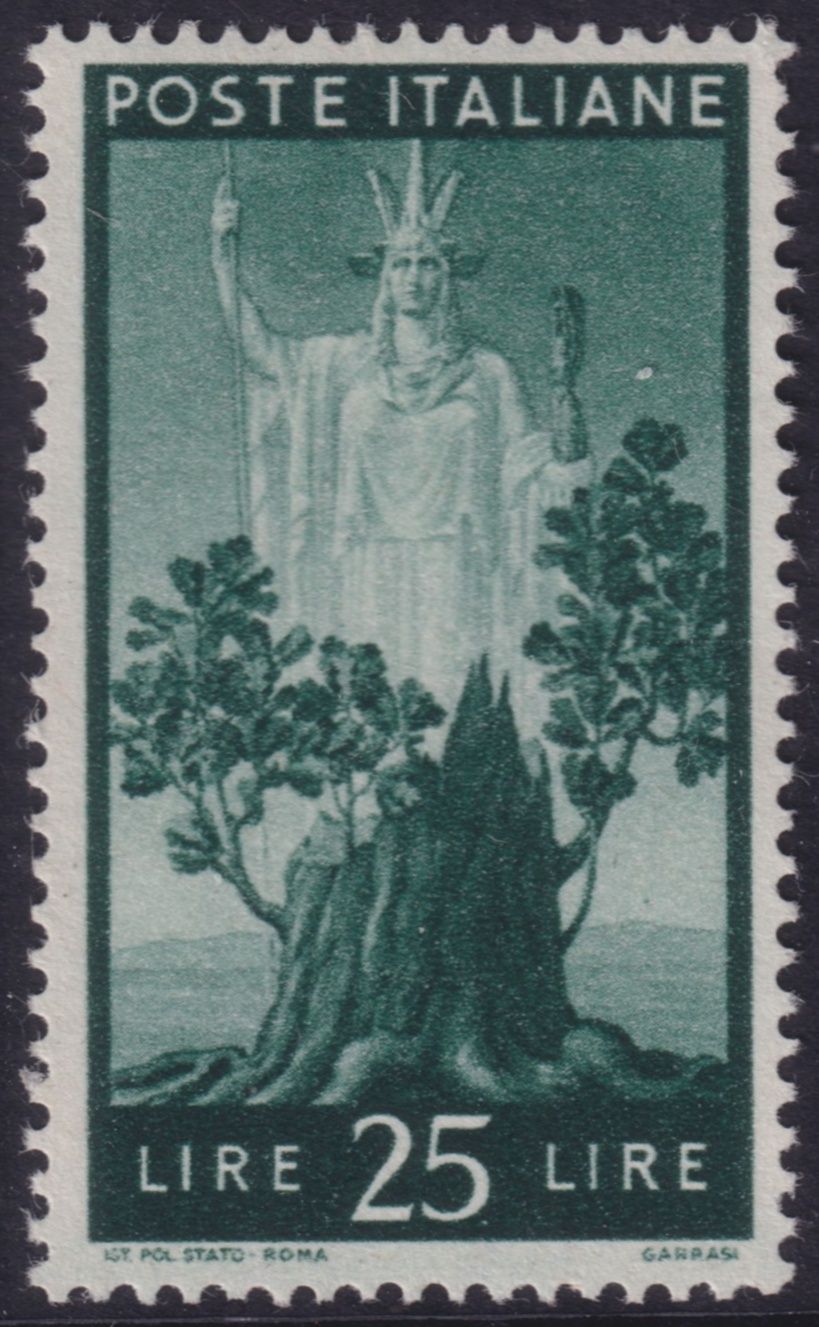 Italy 1945 25l Green