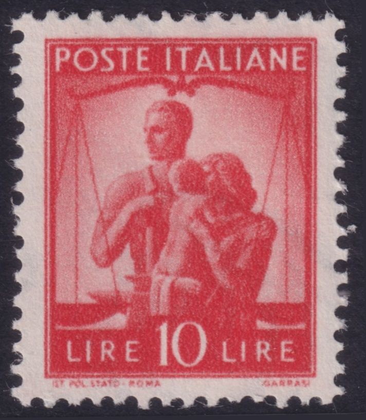 Italy 1945 10l Red