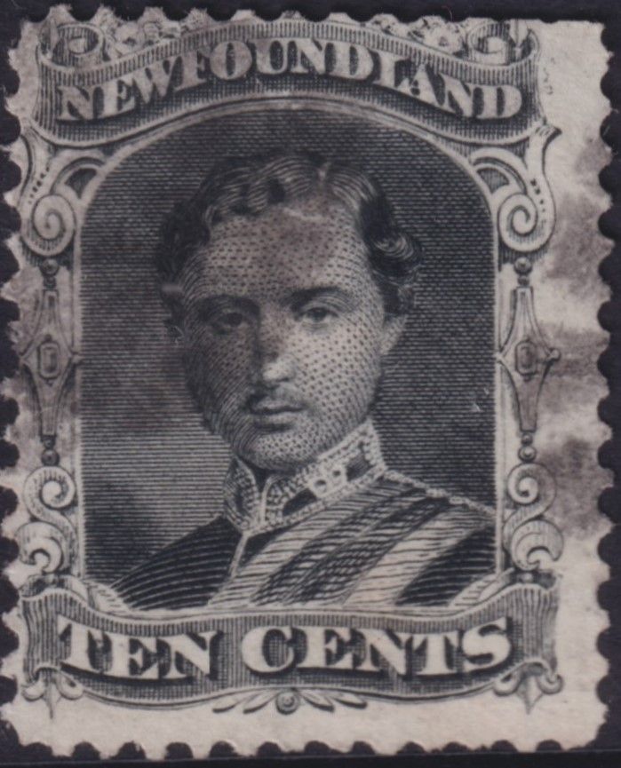 Newfoundland 1865 10c Black
