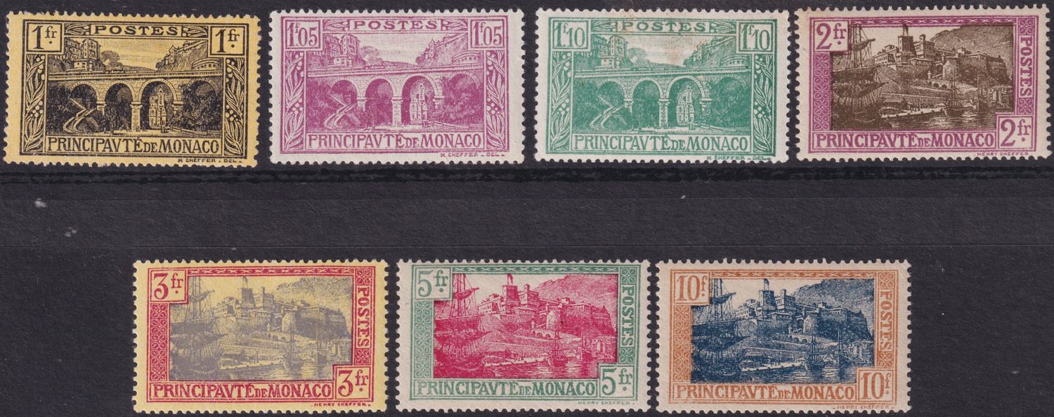 Monaco 1924 Views Part Set