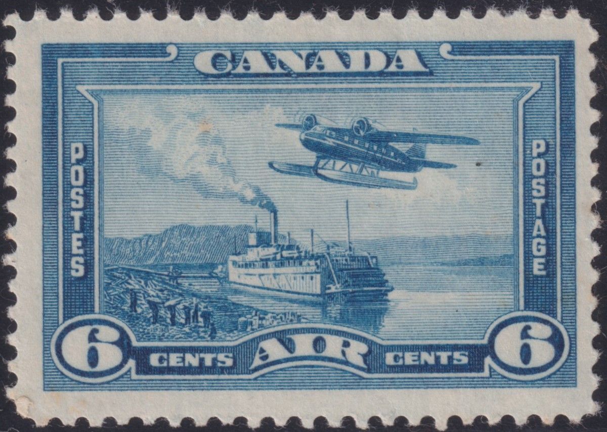 Canada 1938 6c Blue Air Mail