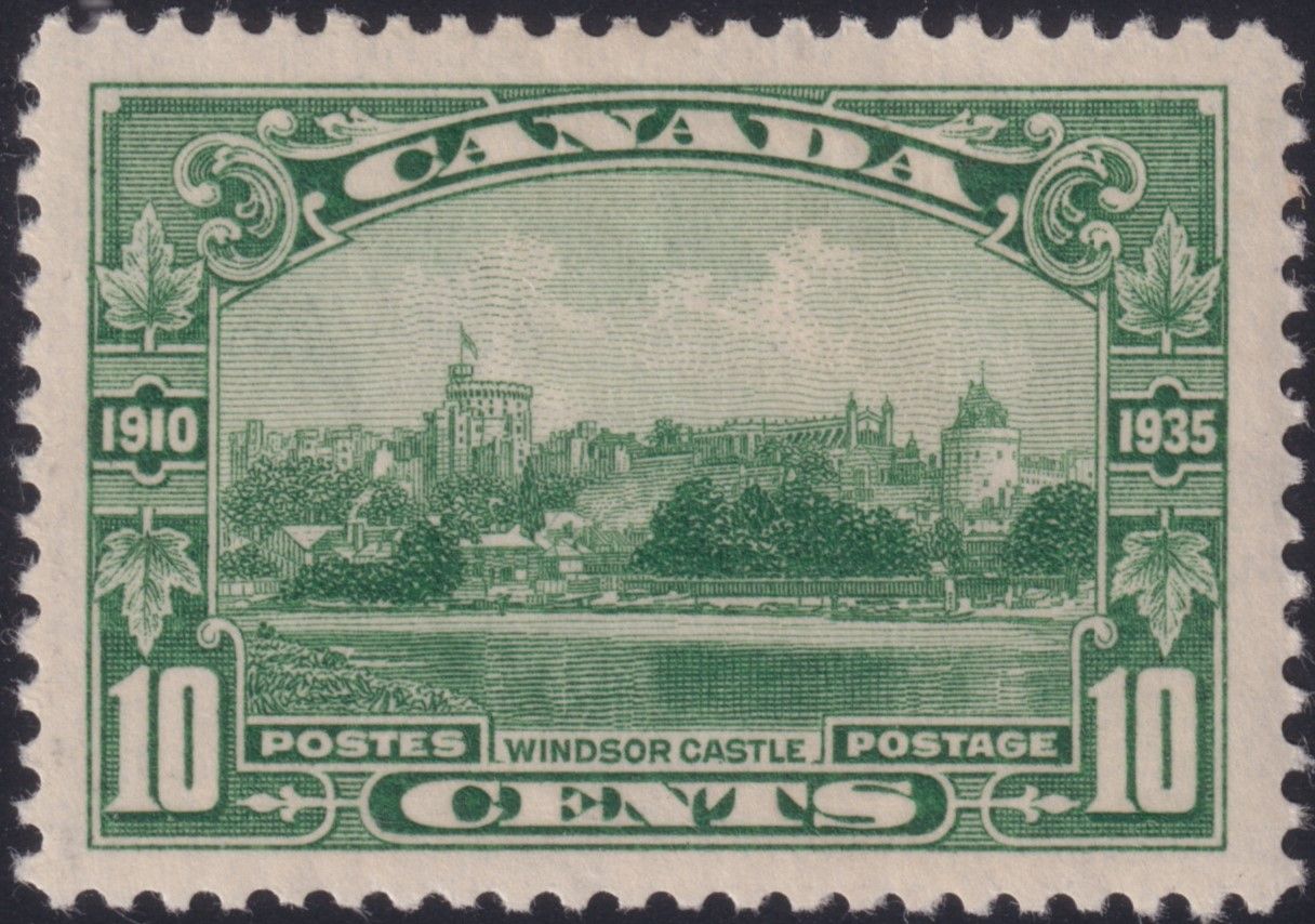 Canada 1935 10c Green Silver Jubilee