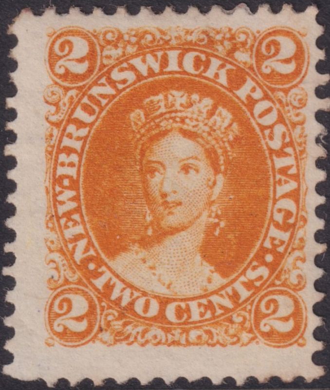 New Brunswick 1863 2c Orange
