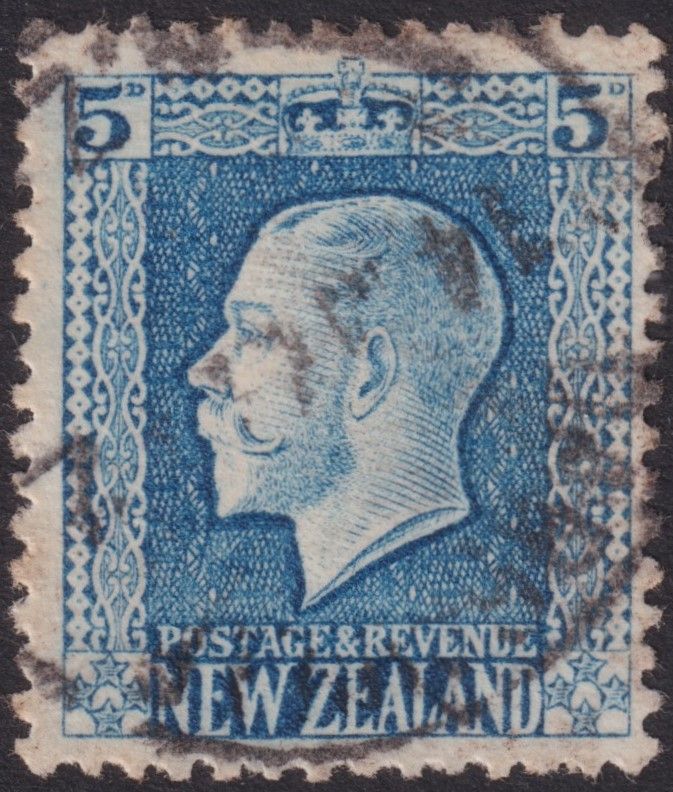 New Zealand 1930 5d Pale Ultramarine