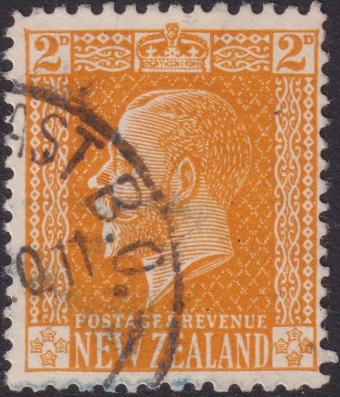 New Zealand 1926 2d Yellow