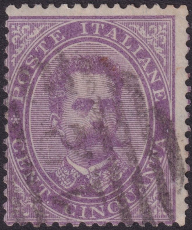 Italy 1879 50c Mauve
