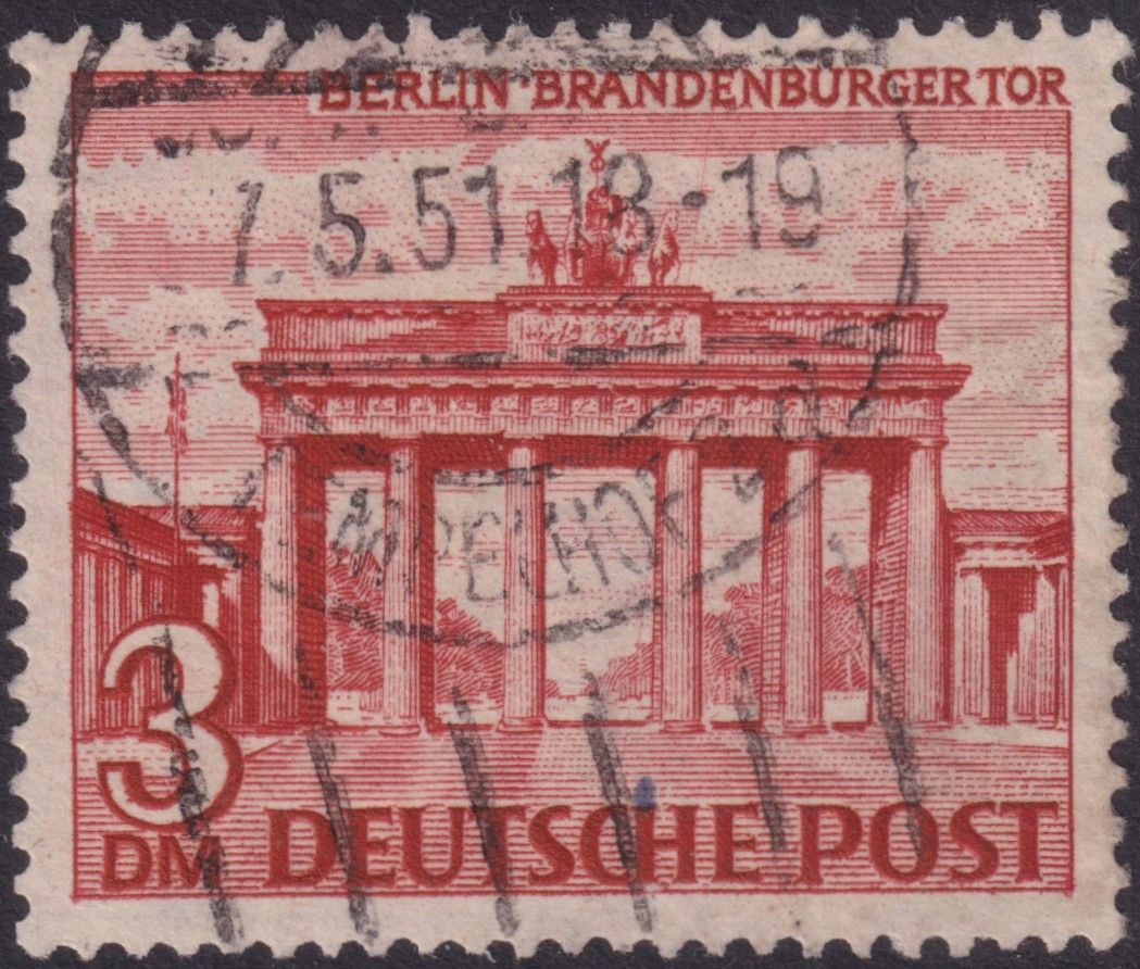 Berlin 1949 3Dm Brandenburg Gate