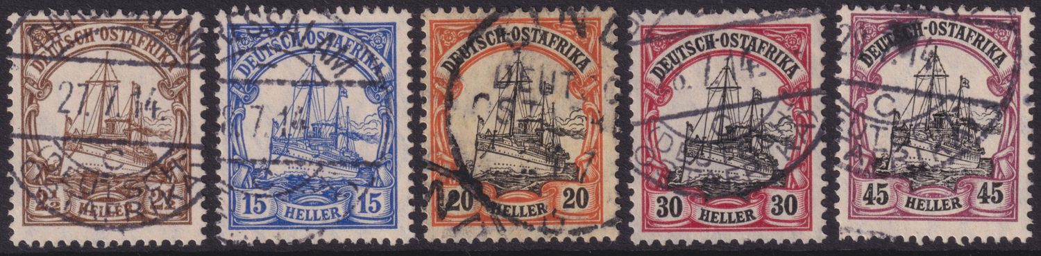 German East Africa 1905 Yacht Key Type Selection