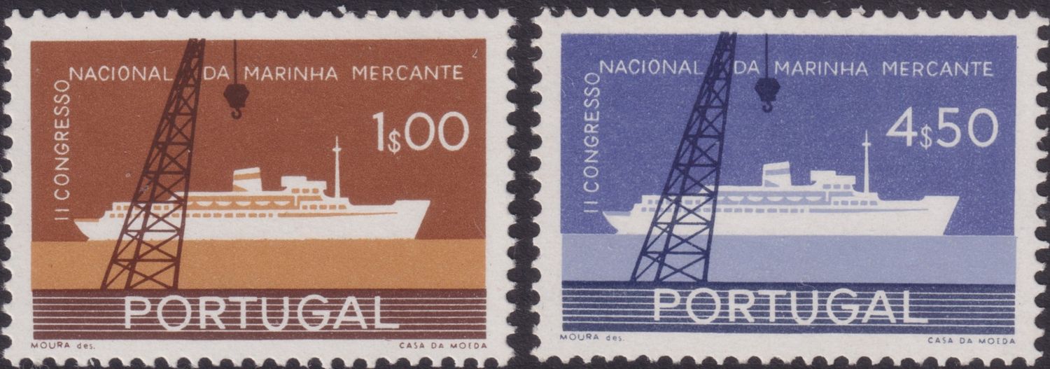 Portugal 1958 Merchant Navy Congress Set