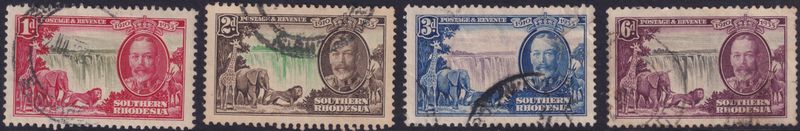 Southern Rhodesia 1935 KGV Silver Jubilee Set