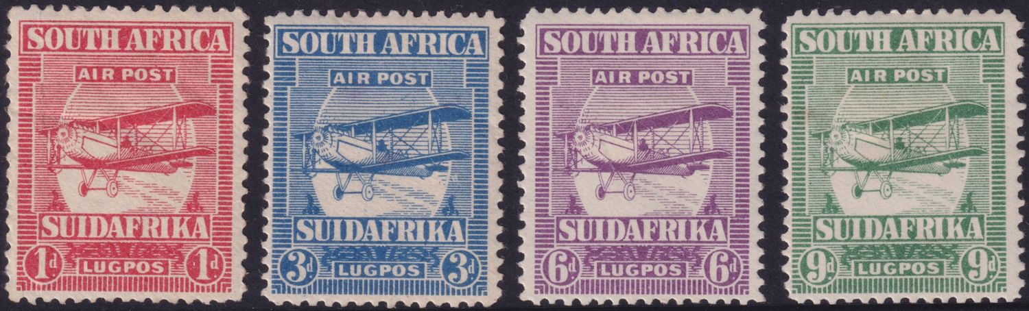 South Africa 1925 Air Mail Set