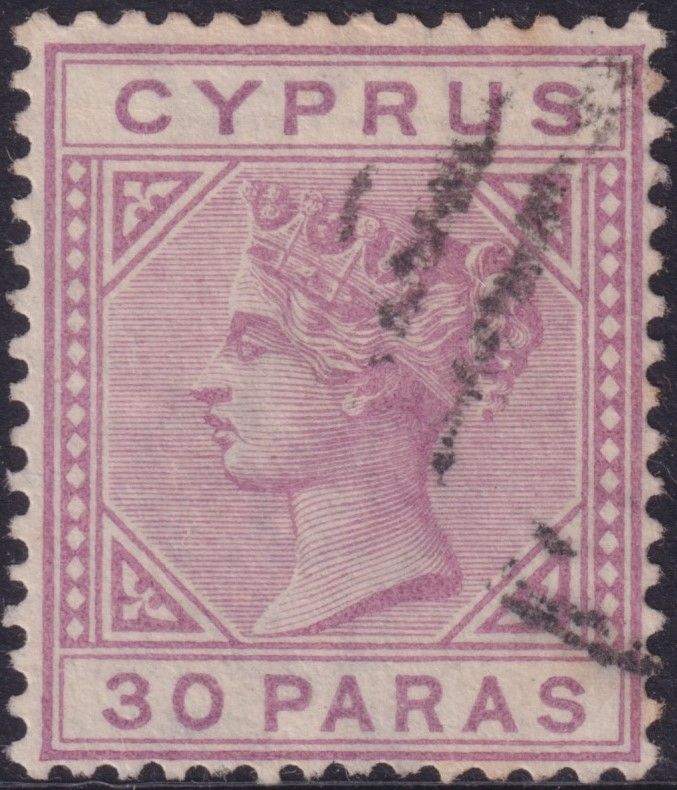 Cyprus 1882 30p Pale Mauve