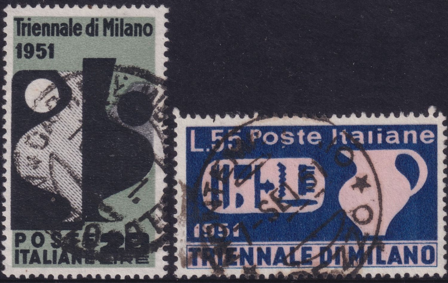 Italy 1951 Milan Art Exhibition Set