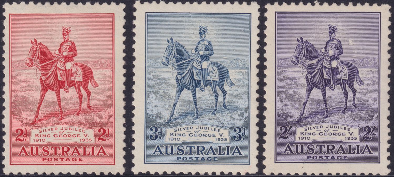 Australia 1935 Silver Jubilee Set