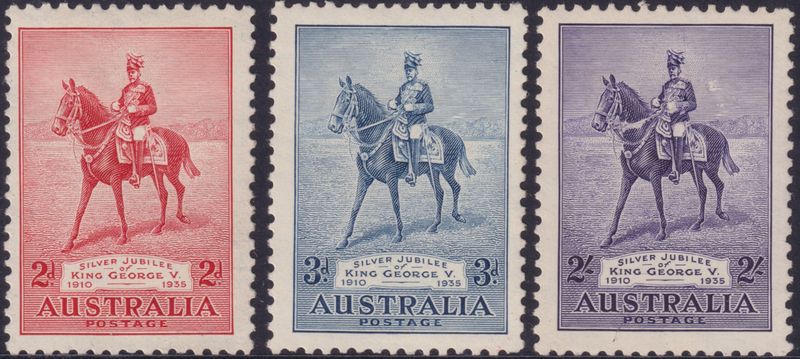 Australia 1935 Silver Jubilee Set