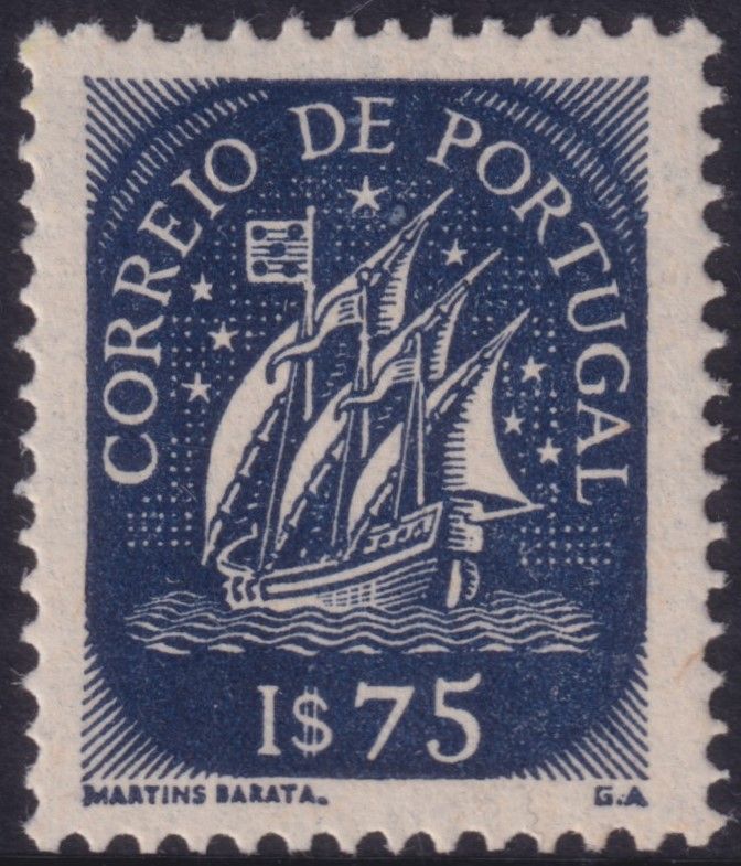 Portugal 1943 1e.75 Caravel
