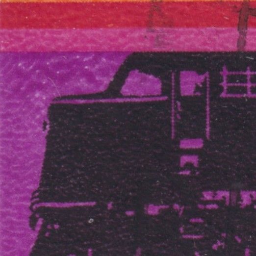 Australia 1970 5c Standard Gauge Railway with Retouch Over Front of Train