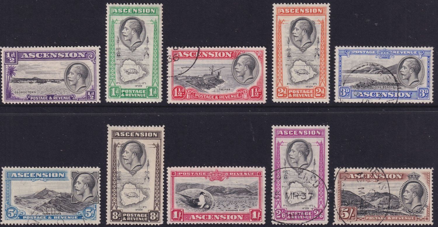 Ascension 1934 KGV Definitive Set