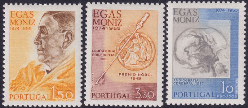 Portugal 1974 Birth Centenary of Egas Moniz