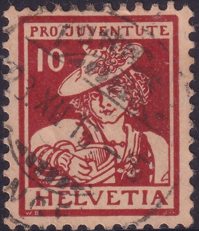 Switzerland 1916 10c Pro Juventute