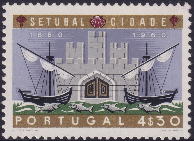 Portugal 1960 4e.30 Centenary of Setubal City