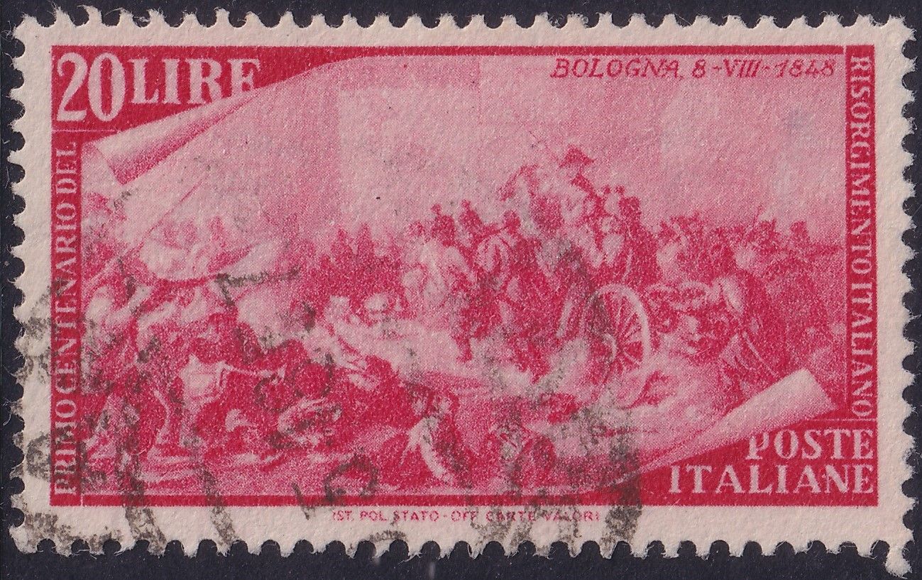 Italy 1948 20l Red Centenary of Revolution