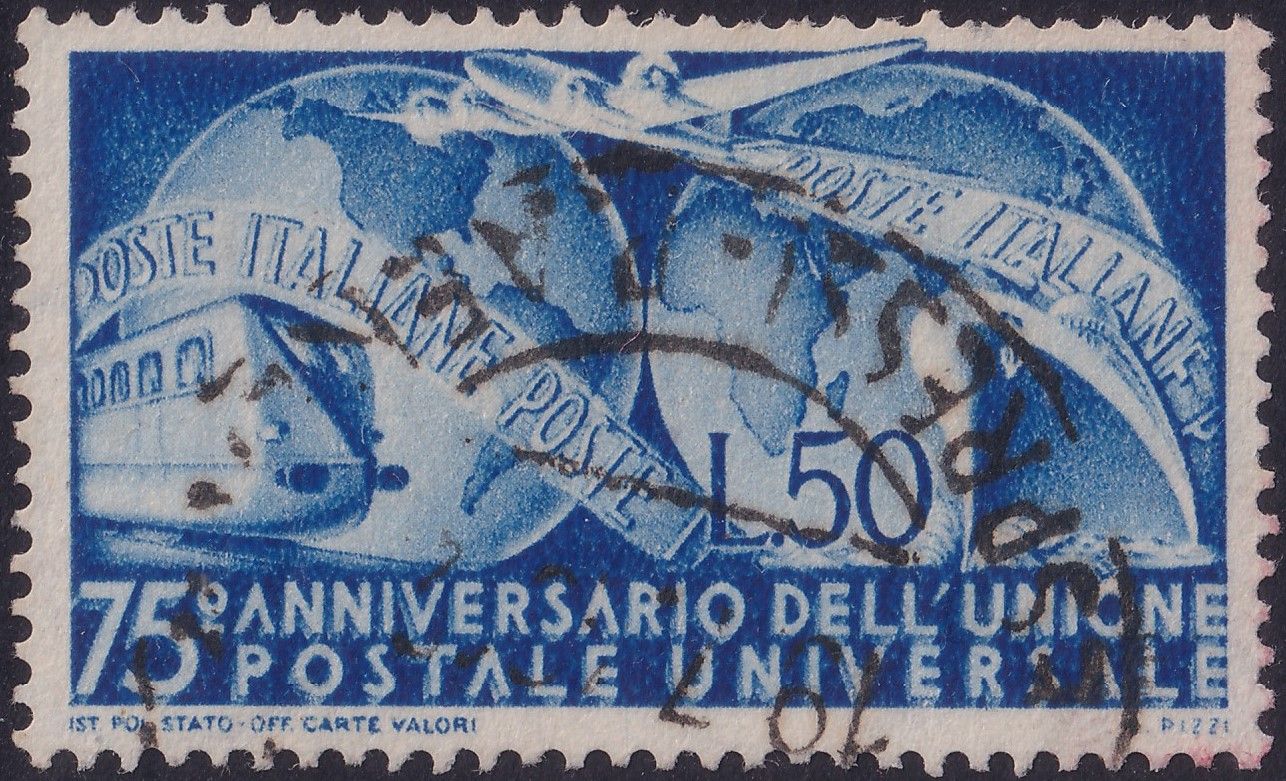 Italy 1949 50l 75th Anniversary of UPU