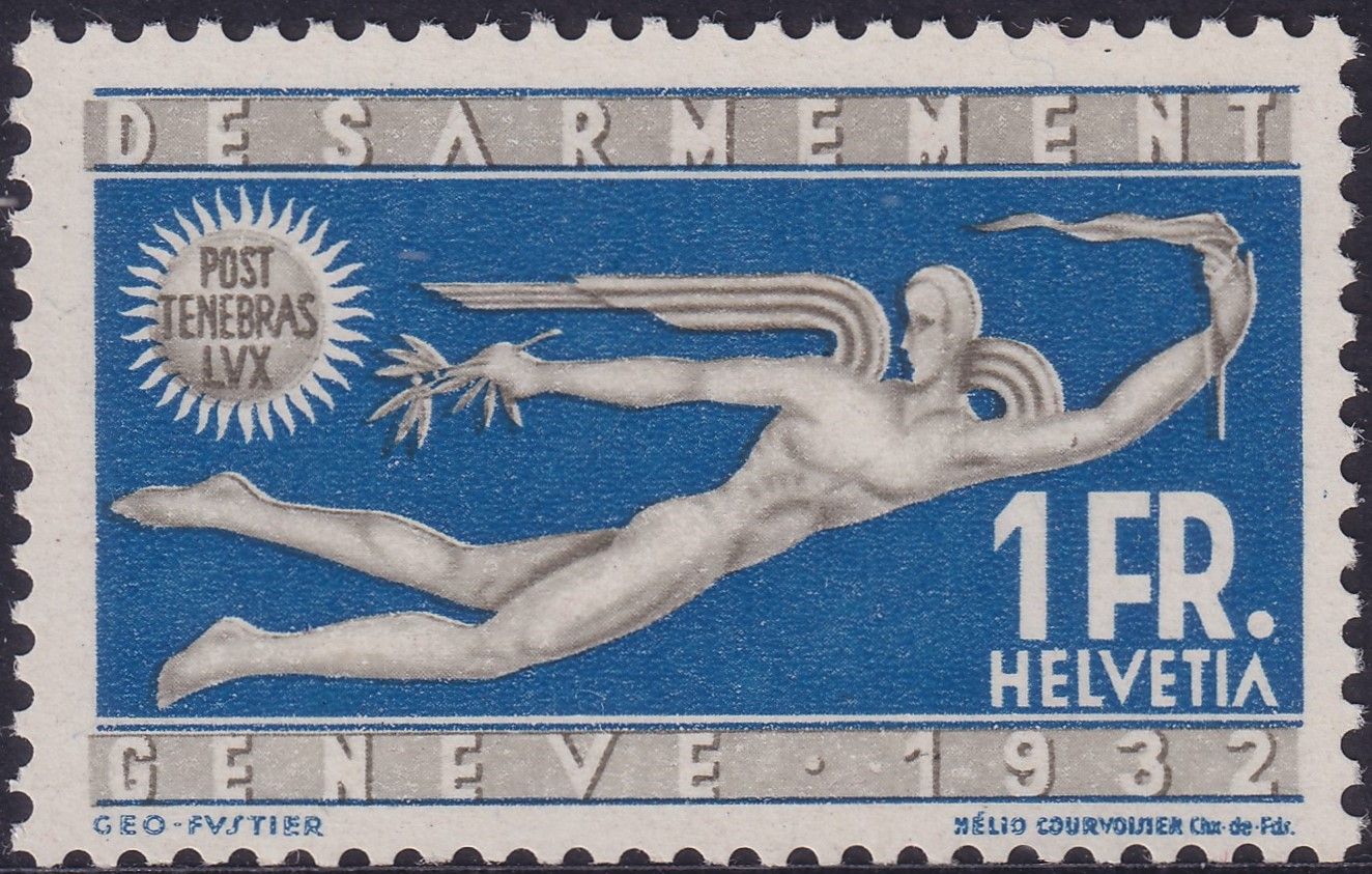 Switzerland 1932 1f Disarmament Conference