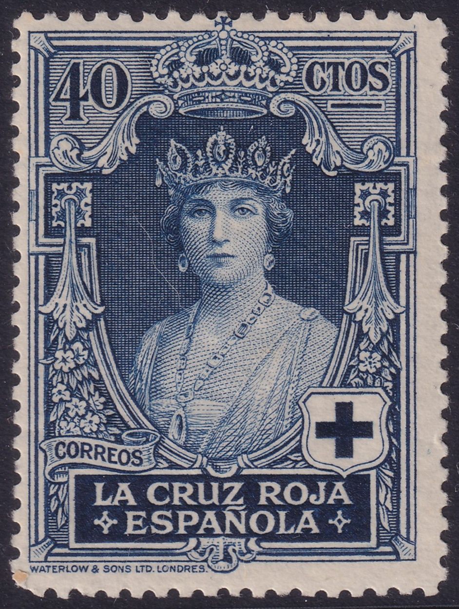 Spain 1926 40c Red Cross