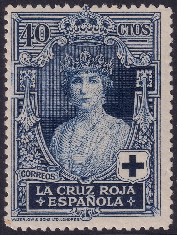 Spain 1926 40c Red Cross