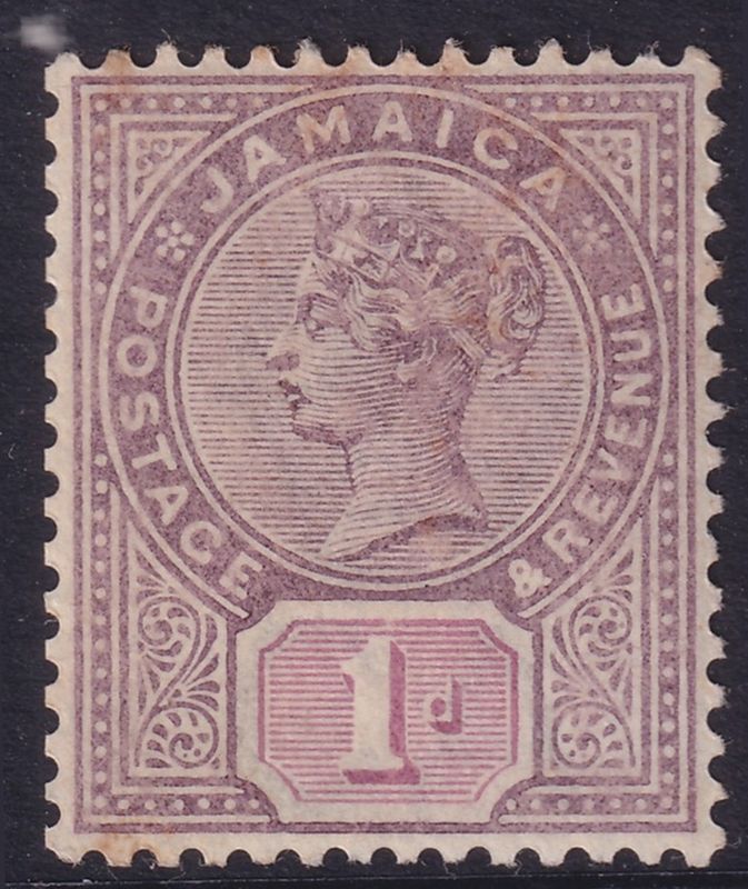 Jamaica 1891 2½d Dull Purple and Blue