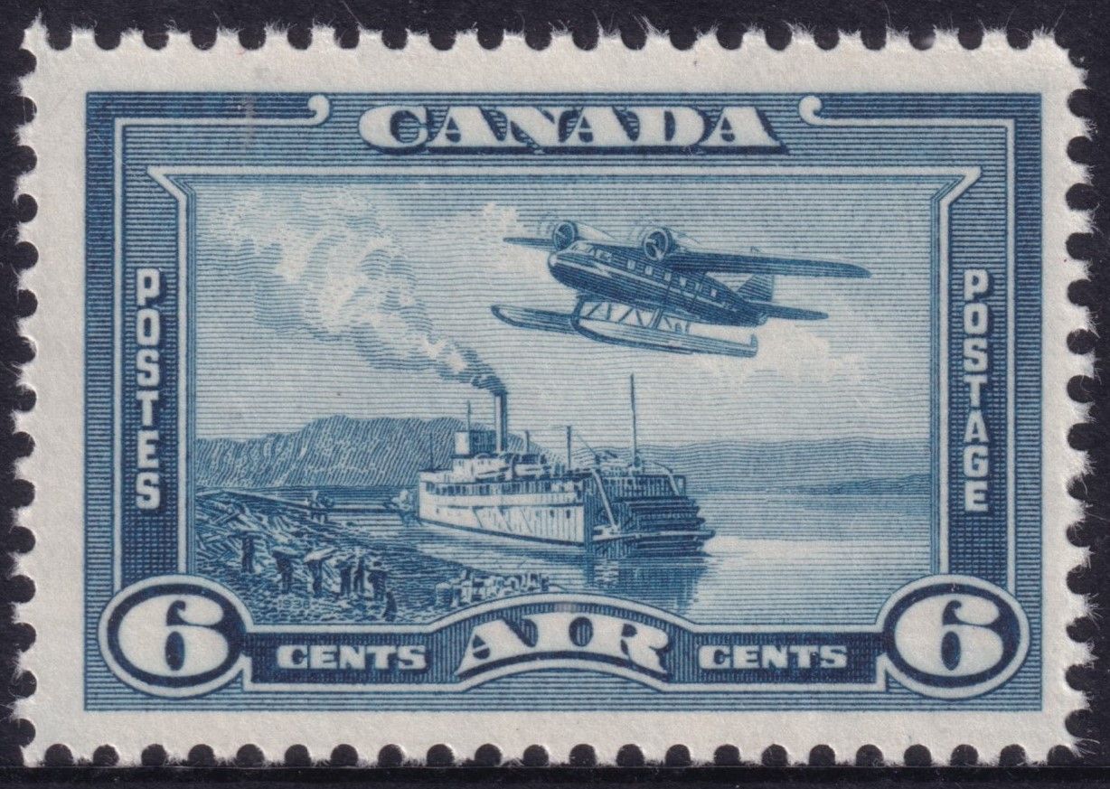 Canada 1938 6c Blue Air Mail