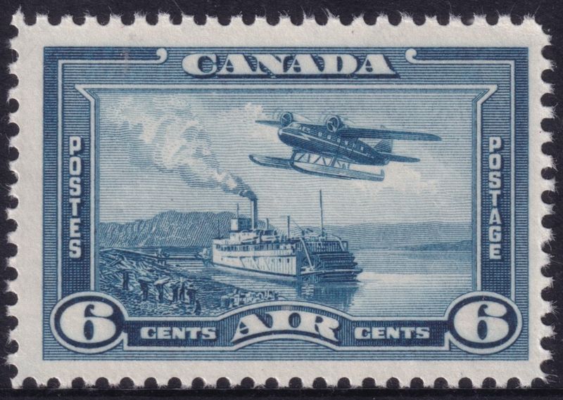 Canada 1938 6c Blue Air Mail