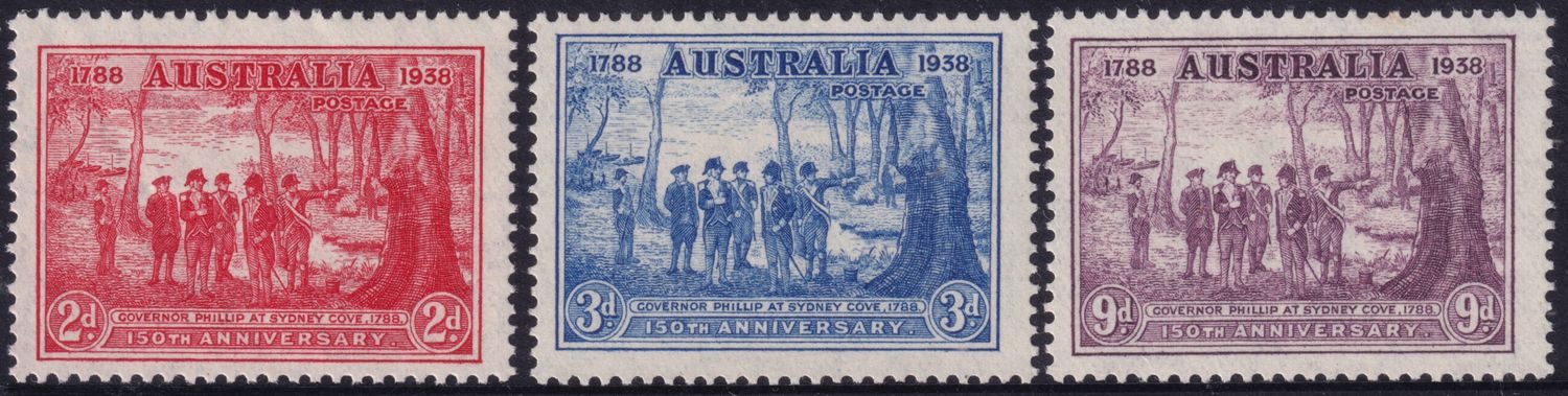 Australia 1937 NSW Sesquicentenary Set